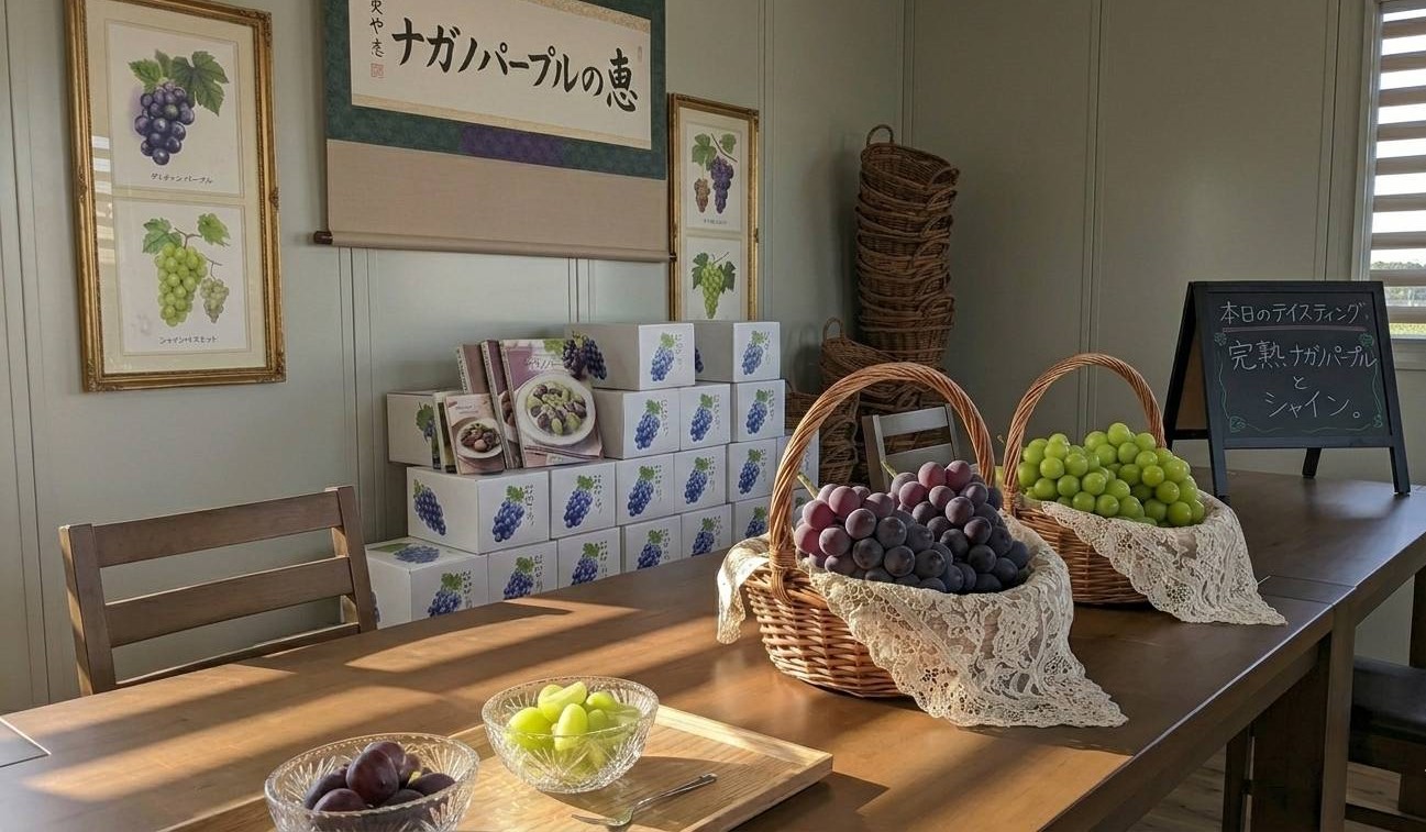 直売所の販売スペース